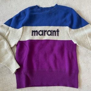 - Isabel marant color block sweater